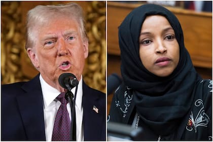 Trump acusó a Ilhan Omar, legisladora de origen somalí, de haber ingresado ilegalmente a EE.UU.