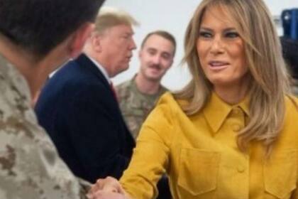 Trump admitió que temía por la seguridad de Melania durante su visita a Irak.