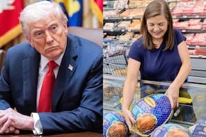 Trump promocionó la cena low cost de Walmart para Thanksgiving, pero omitió un detalle y se lo hicieron notar