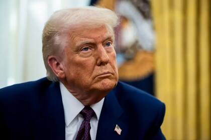 El presidente Donald Trump, en el Salón Oval de la Casa Blanca.