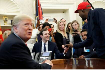 Trump aseguró que West "muy bien podría ser" candidato a presidente