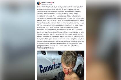 Trump compartió una declaración tras la denuncia del exempleado del DOGE en Washington DC