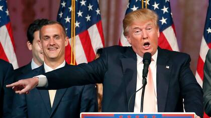 Trump, con Lewandoswski