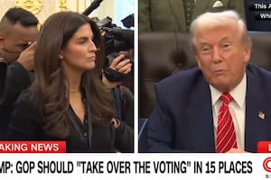 La dura arremetida de Trump contra una periodista de CNN: “Sos la peor reportera, nunca vi una sonrisa en tu cara”