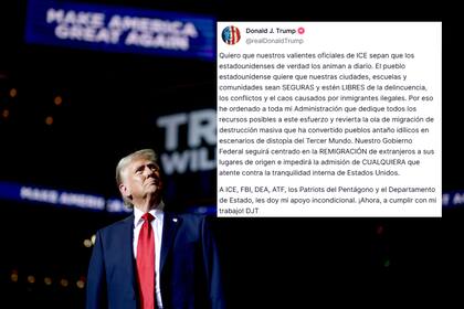 Trump dijo que el gobierno se centrará en la "remigración", es decir, enviar a los extranjeros de vuelta a sus países de origen