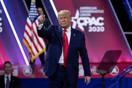 Trump, en la conferencia CPAC.