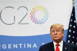 Trump's day in the G20: irritation and the shadow of the Russiagate
