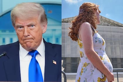 Trump firmó una orden el primer día de su gestión sobre la ley para niños nacidos en Estados Unidos