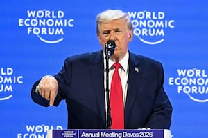 Perlitas, gaffes y chicanas: los momentos más llamativos del discurso de Trump en Davos
