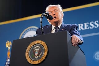 Trump dijo que la guerra contra Irán está “prácticamente terminada”