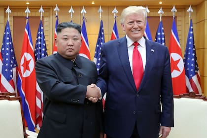 Trump, en su reunión con el dictador norcoreano