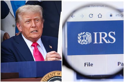 Trump reclama US$10.000 millones al IRS por la filtración de sus datos