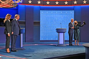 Trump vs. Biden: chicanas y los cruces más destacados del debate presidencial
