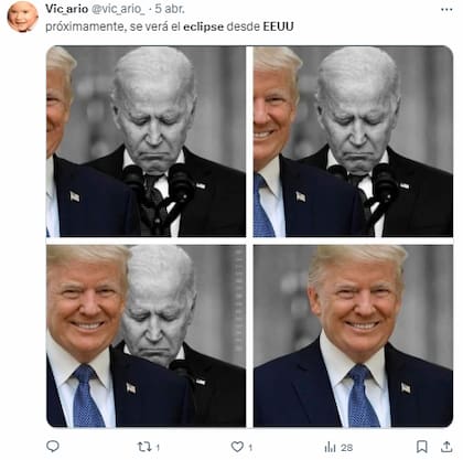 Trump y Biden fueron las personalidades más utilizadas en los memes