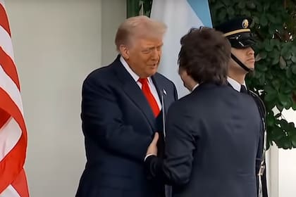 Trump y Milei en Washington