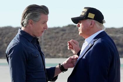 Trump y Newsom, en una batalla política por la redistribución de distritos