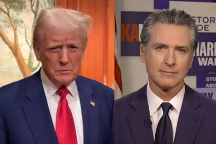 Trump y Newsom enfrentan tensiones por las políticas hídricas, con posturas opuestas sobre priorizar agricultores o proteger el medio ambiente