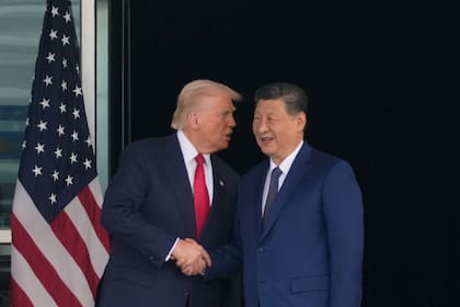 Trump y Xi en una cumbre en el Aeropuerto Internacional Gimhae en Busan, Corea del Sur