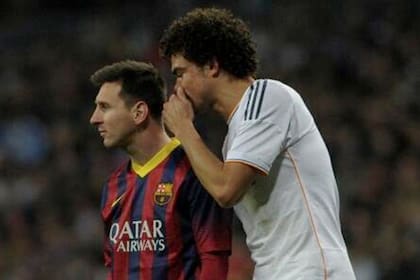 "Tú conmigo siempre te cagas" le dijo Pepe a Messi