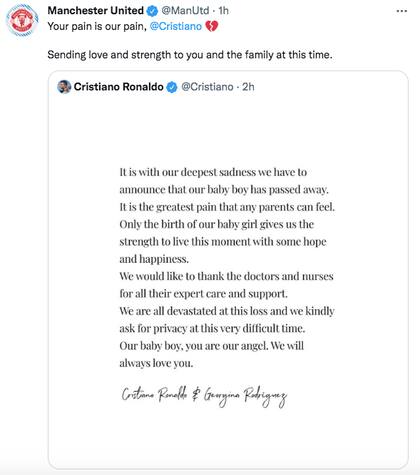 "Tu dolor es nuestro dolor"