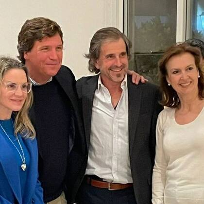 Tucker Carlson en la Argentina