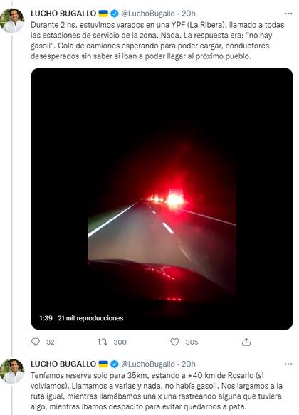 Tuits del diputado bonaerense Luciano Bugallo