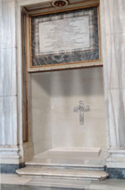 Tumba del Papa
