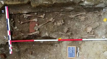 Tumba del hombre considerado como posible vampiro por la comunidad croata del siglo XV