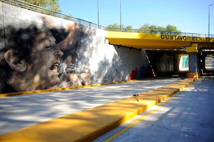 Túnel Gustavo Cerati, barrio de Agronomía.