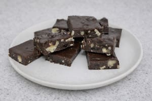 Turrón de chocolate sin azúcar