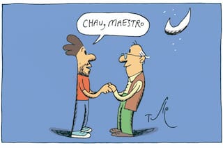 La muerte de Quino: la despedida de Tute