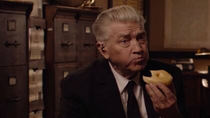 David Lynch como el agente Gordon, en Twin Peaks