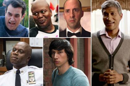 Ty Burrell, Tituss Burgess, Tony Hale, Andre Braugher, Adam Driver y Keegan-Michael Key