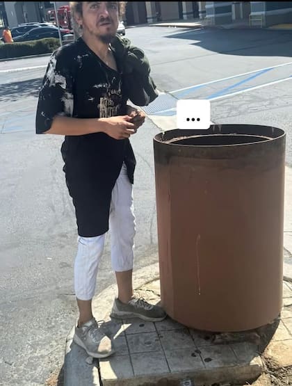 Tylor Chase en una de las imágenes que compartió la tiktoker