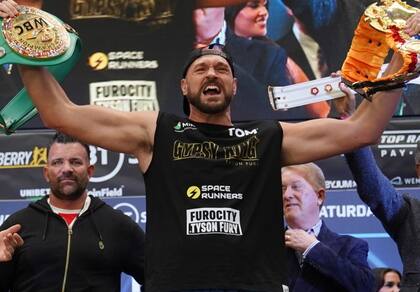 Tyson Fury, un boxeador con historia