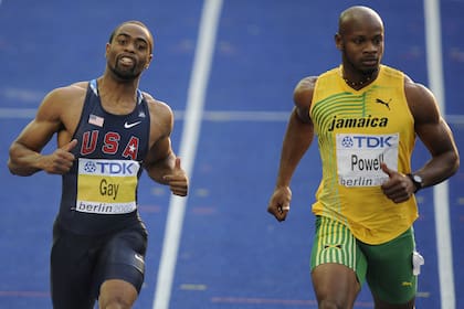 Tyson Gay y Asafa Powell, dos velocistas que dieron positivo