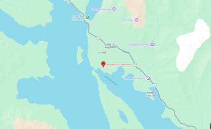 Ubicación exacta de la residencia El Messidor en Villa La Angostura, Neuquén