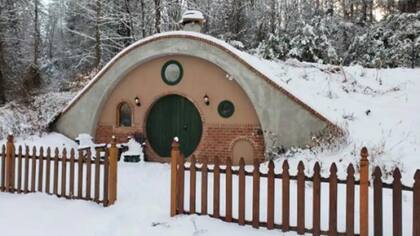 Ubicada en el valle de las Montañas Blue Ridge, Virginia, Estados Unidos.

Foto: Airbnb