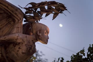 La casa de las criaturas de metal que soñó un artista mendocino