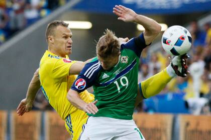 Ucarnia e Irlanda del Norte se midieron en Lyon