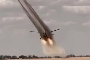 El temible helicóptero de combate con el que Ucrania busca sembrar terror en las tropas rusas