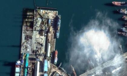 Ucrania ha destruido buques rusos en Crimea