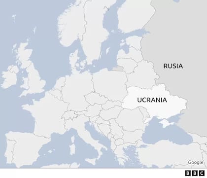 Ucrania limita con Rusia