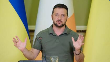 "Ucrania se está volviendo más fuerte", subrayó Zelensky.