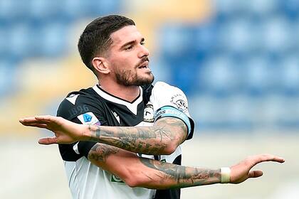 De paul relanzó su carrera en Europa con la camiseta de Udinese