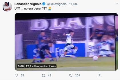 Ver más "Uf, no era penal