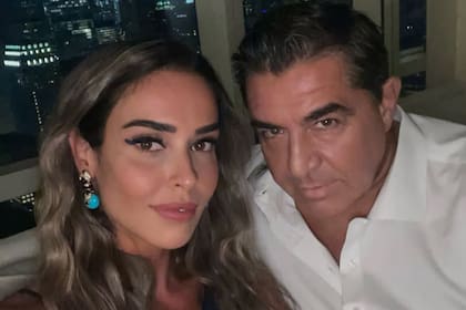 Ungaro y Zampolli, cuando todavía eran pareja y mantenían vínculos con Melania y Donald Trump
