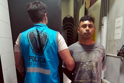 Ulises Nicolás Fernández, de 25 años, uno de los dos detenidos durante la marcha en el microcentro porteño