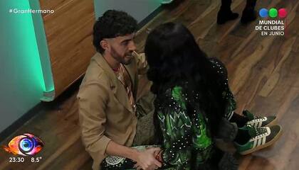Ulises y Chiara se reencontraron en la casa de Gran Hermano