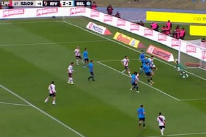 Hizo el primer gol y se consagró en el final: la salvada del defensor de Belgrano en la última jugada